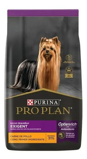 Imagen de ALIMENTO BALANCEADO  PERROS PRO PLAN EXIGENT PERRO RAZA PEQUEÑA X 7,5 KG