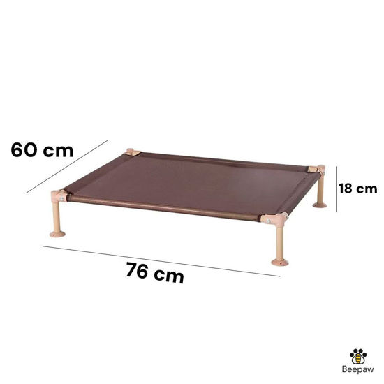 Imagen de ACCESORIOS PARA MASCOTAS - CAMPP76*61*18CM CAMA EN ALTURA PARA PERRAS 76*61*18CM