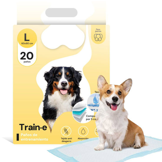 Imagen de ACCESORIOS PARA MASCOTAS - PEBTEBX20U PAÑO ENTRENAMIENTO BEEPAW TRAIN-E BIG X 20 U