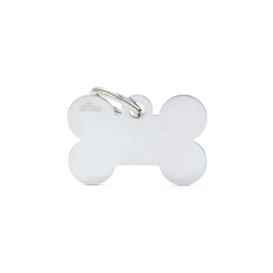 Imagen de ACCESORIOS PARA MASCOTAS - MFXL09 MEDALLA HUESO ALUMINIO XL