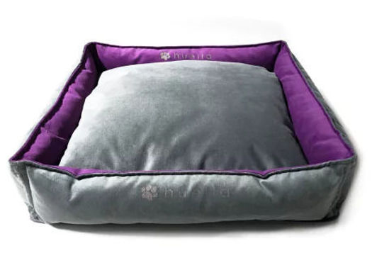 Imagen de ACCESORIOS PARA MASKOTAS - HBRT4PG BASKET REVERSIBLE TALLE 4 - A75L71 PURPURA GRIS