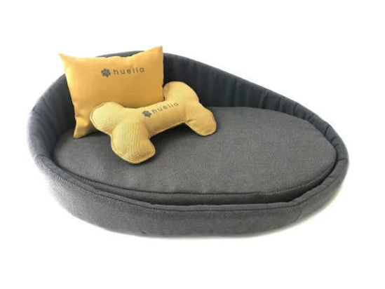 Imagen de ACCESORIOS PARA MASKOTAS - HCPT4G CAMA PARIS TALLE 4 - A66L46 GRIS